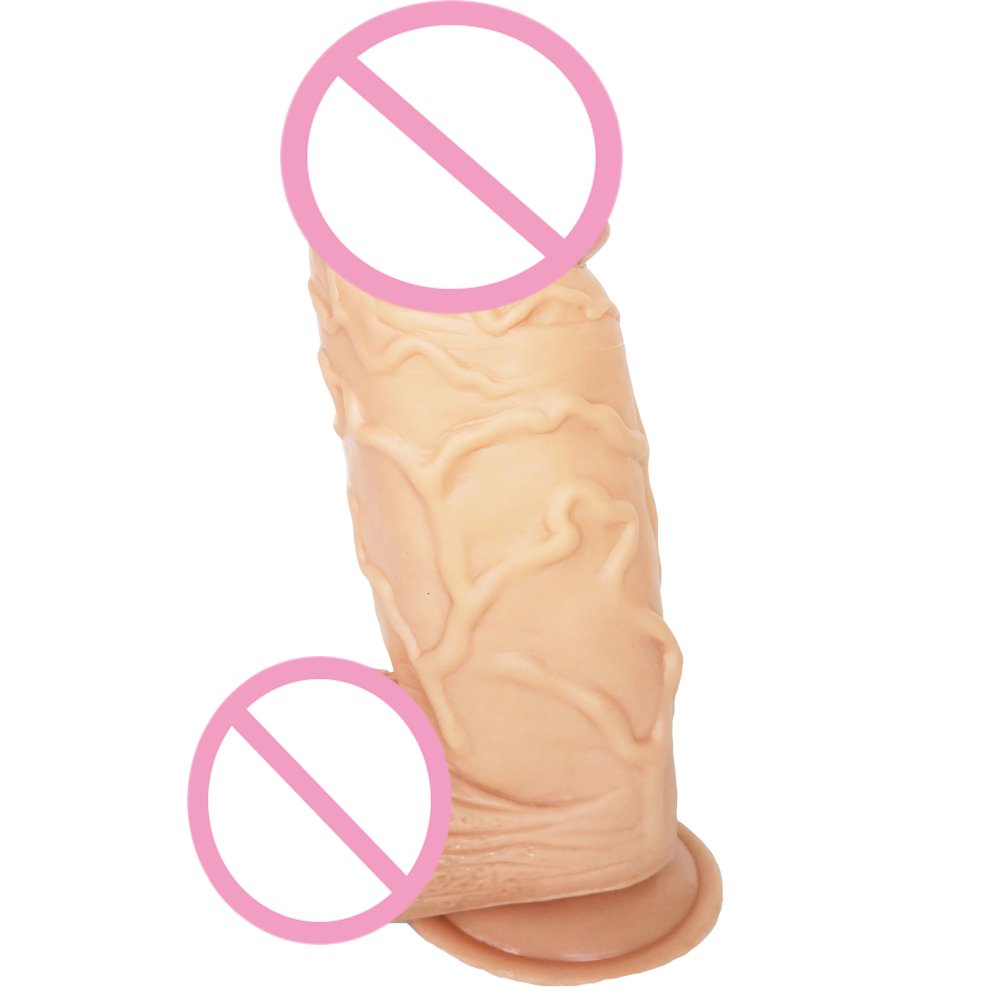 Amaboom Realistic Extralarge Dildo 26x7cm Super Thick With Suction Cup And Strapon Harness Ideal For Intimate Adult Play - 9