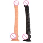16 Inch Super Long Dildo Realistic Huge Jelly Suction Cup Fake Penis Big Dick Adult Sex Toys Dildos For Women - 4