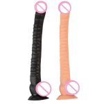 16 Inch Super Long Dildo Realistic Huge Jelly Suction Cup Fake Penis Big Dick Adult Sex Toys Dildos For Women - 2
