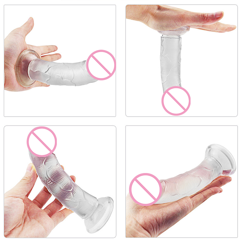 Realistic Large Dildo For Women Adult Sex Toy With Suction Cup Strapon Lifelike Penis Design - 52