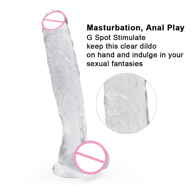 Realistic Large Dildo For Women Adult Sex Toy With Suction Cup Strapon Lifelike Penis Design - 39