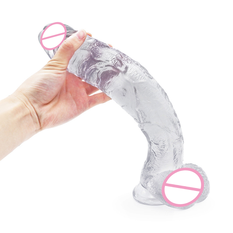 Realistic Large Dildo For Women Adult Sex Toy With Suction Cup Strapon Lifelike Penis Design - 37
