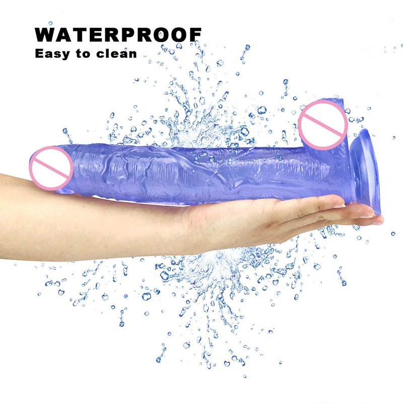 Realistic Large Dildo For Women Adult Sex Toy With Suction Cup Strapon Lifelike Penis Design - 30