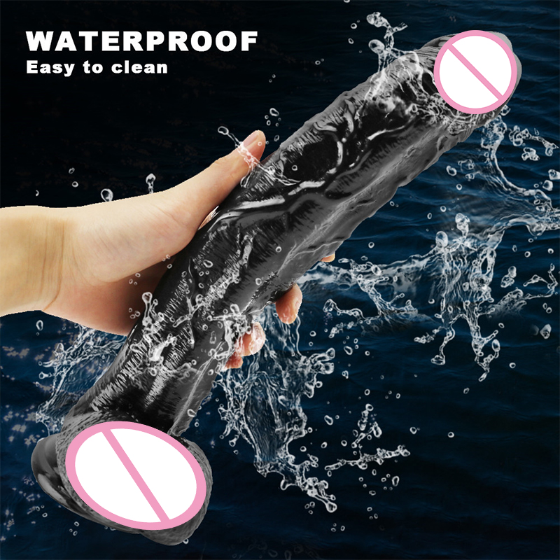Realistic Large Dildo For Women Adult Sex Toy With Suction Cup Strapon Lifelike Penis Design - 24