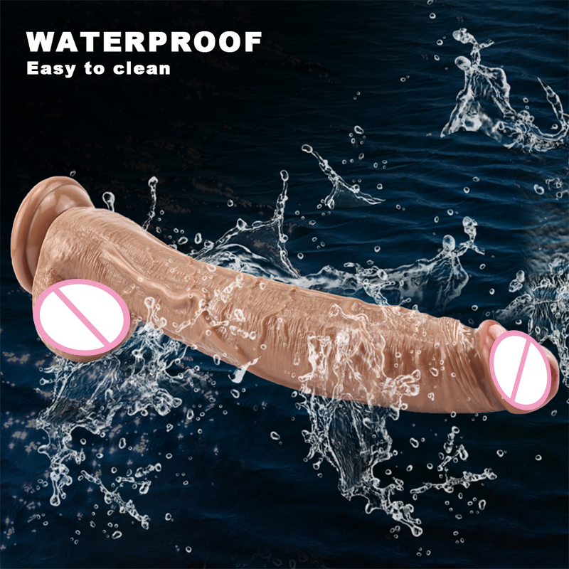 Realistic Large Dildo For Women Adult Sex Toy With Suction Cup Strapon Lifelike Penis Design - 18