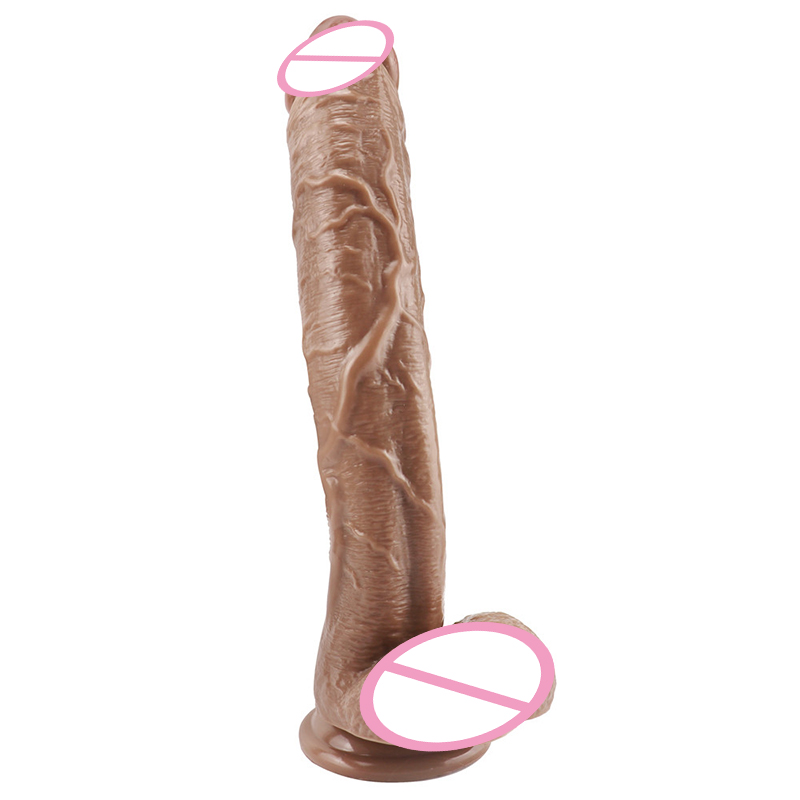 Realistic Large Dildo For Women Adult Sex Toy With Suction Cup Strapon Lifelike Penis Design - 14