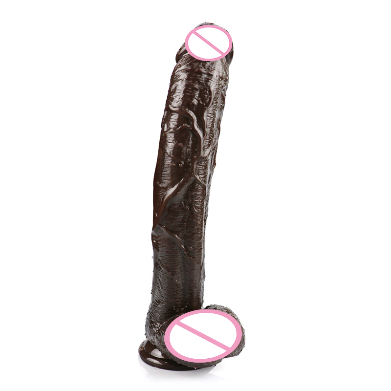 Realistic Large Dildo For Women Adult Sex Toy With Suction Cup Strapon Lifelike Penis Design - 1