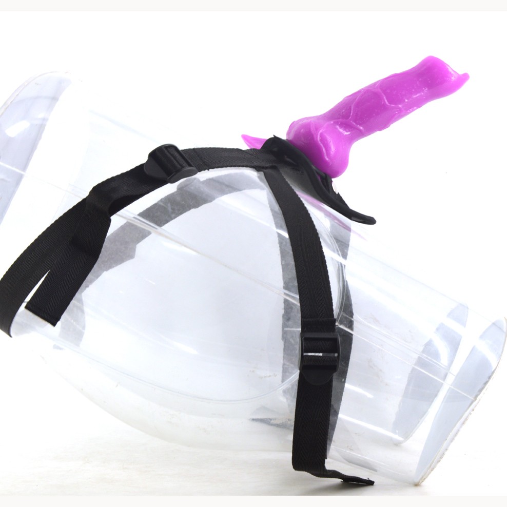 Adjustable Strapon Wolf Dildo For Women Lesbian Couples Erotic Masturbation Sex Toy With Animalthemed Belt - 7