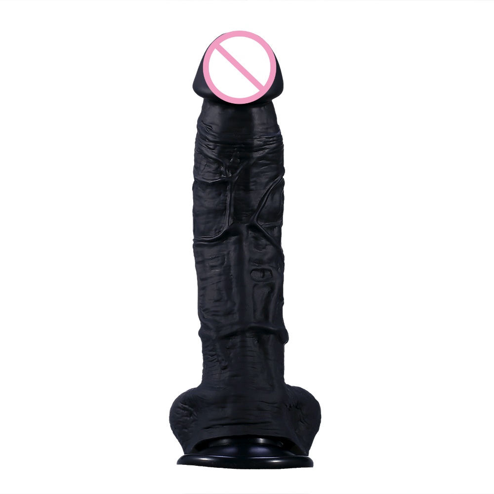Silicone Realistic Dildo With Suction Cup Large Size Realskin Feel Flexible Ideal For Womens Masturbation And Anal Play - 9