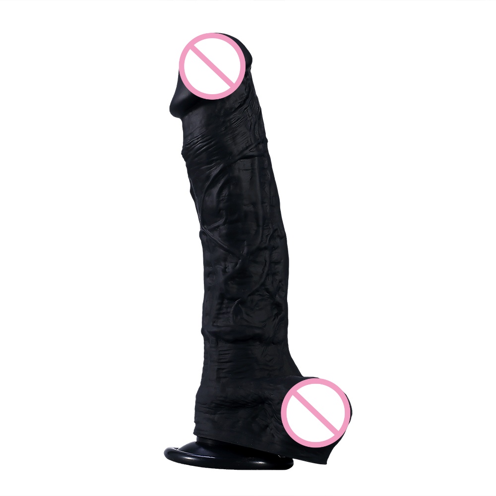 Silicone Realistic Dildo With Suction Cup Large Size Realskin Feel Flexible Ideal For Womens Masturbation And Anal Play - 8