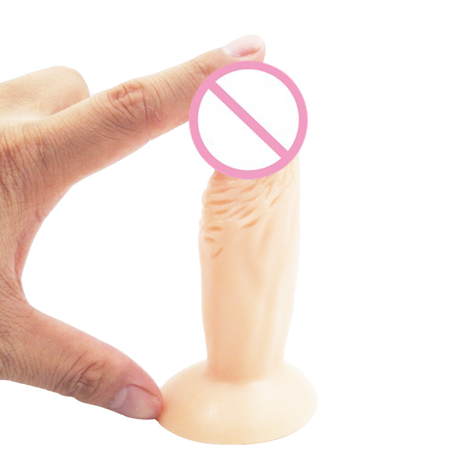Camatech Silicone Realistic Dildo 45 Inch Mini Masturbator Gspot And Anal Stimulator With Suction Cup - 5
