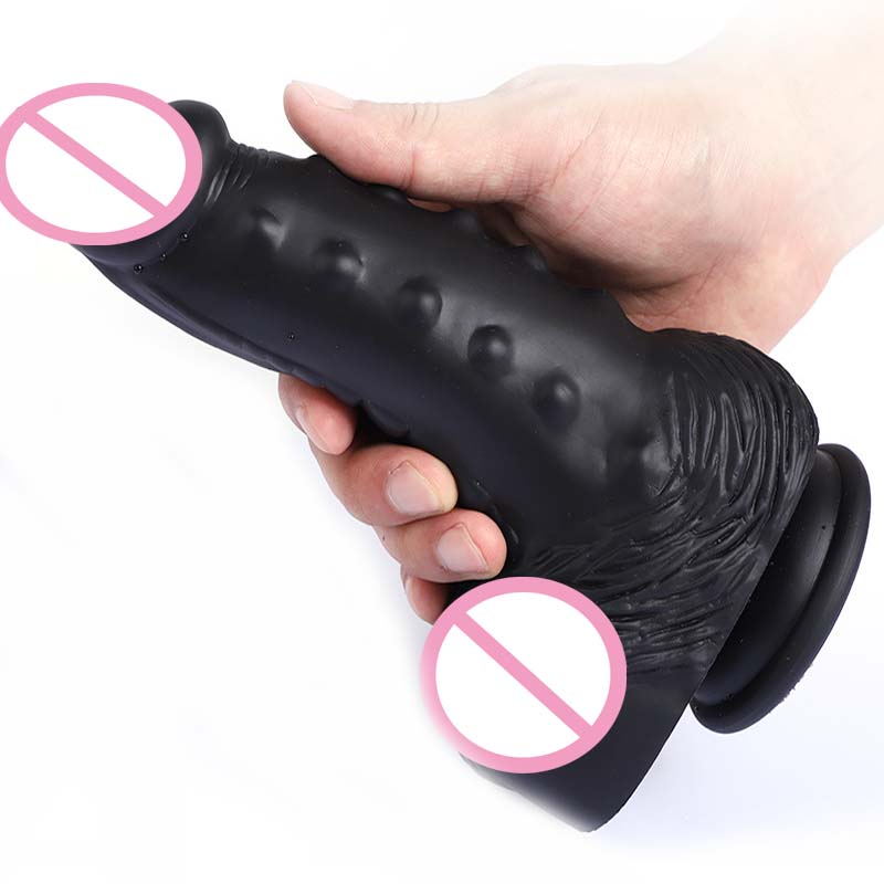 Extra Large Realistic Dildo Unisex Strapon Adult Sex Toy For Gay Men Women Suction Cup Base Bodysafe Material Erotic Faux Penis For Solo Or Couples Play - 6