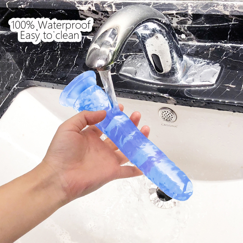 Realistic Strapon Dildo For Couples With Suction Cup Harness Metal Rings Anal Vaginal Stimulator Sex Toy - 6