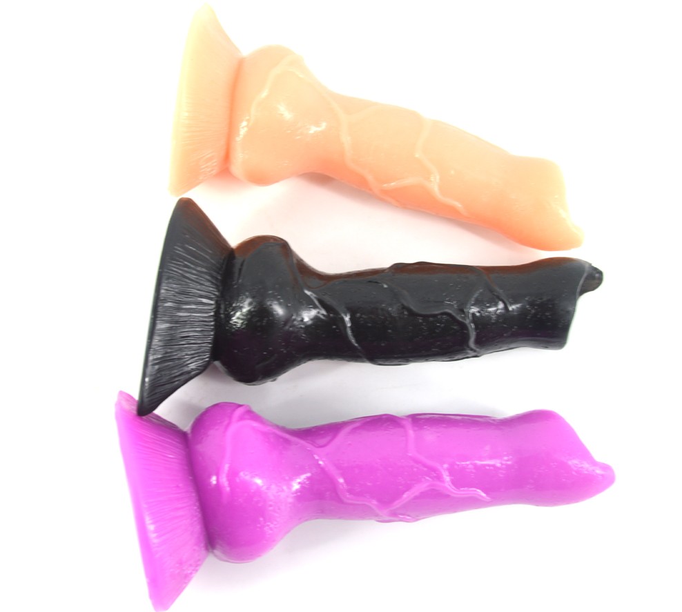 Large Realistic Wolf Dildo With Suction Base For Women Flexible Lifelike Adult Sex Toy For Vaginal And Anal Play - 22