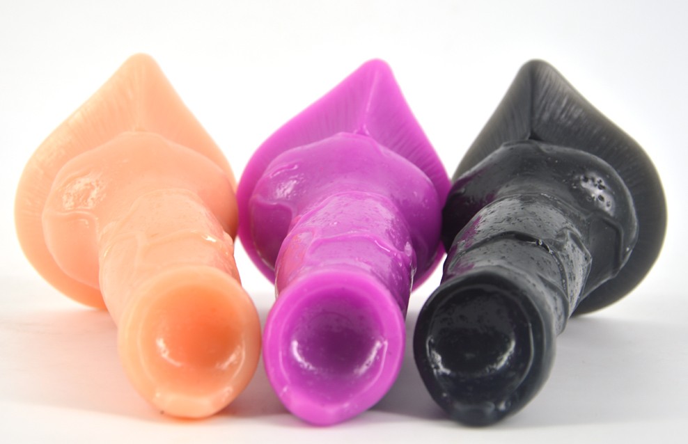 Large Realistic Wolf Dildo With Suction Base For Women Flexible Lifelike Adult Sex Toy For Vaginal And Anal Play - 21