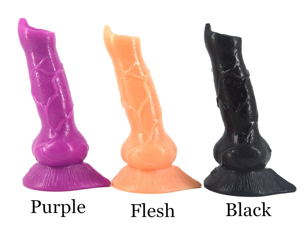 Large Realistic Wolf Dildo With Suction Base For Women Flexible Lifelike Adult Sex Toy For Vaginal And Anal Play - 19