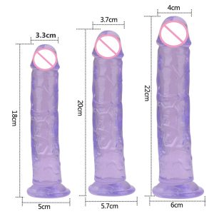 Jelly Dildos Anal Plug Sex Toys For Women Suction Cup Dildo Female Masturbator G-spot Vaginal Massager Butt Products - 2