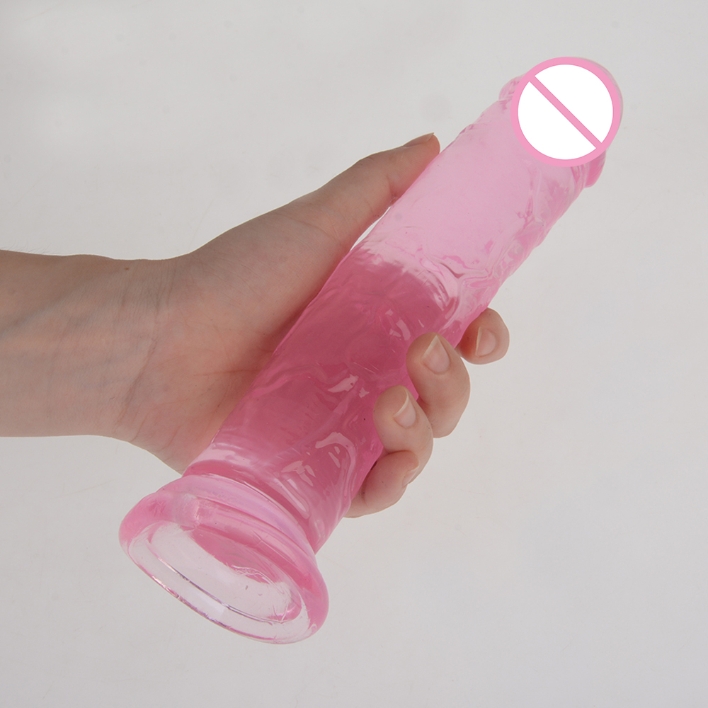 Gspot Massager Female Masturbator Suction Cup Dildo Anal Plug Womens Jelly Sex Toys - 6