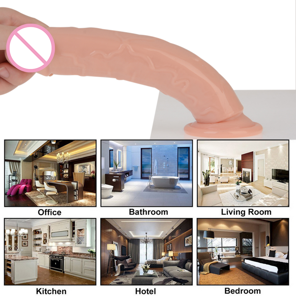 Gspot Massager Female Masturbator Suction Cup Dildo Anal Plug Womens Jelly Sex Toys - 5