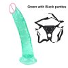 Green Black Panties