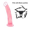 Pink Black Panties