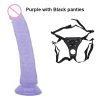Purple Black Panties