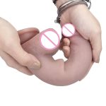 Soft Slide-skin Realistic Dildo Double Layer Silicone Penis Strong Suction Artificial Dick Women Vagina Masturbator Erotic Toys - 2
