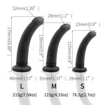 3 Size Suction Cup Dildo Small Middle Big Black Soft Penis Dildos For Women Man Anal Gode - 2