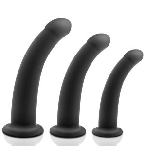 3 Size Suction Cup Dildo Small Middle Big Black Soft Penis Dildos For Women Man Anal Gode