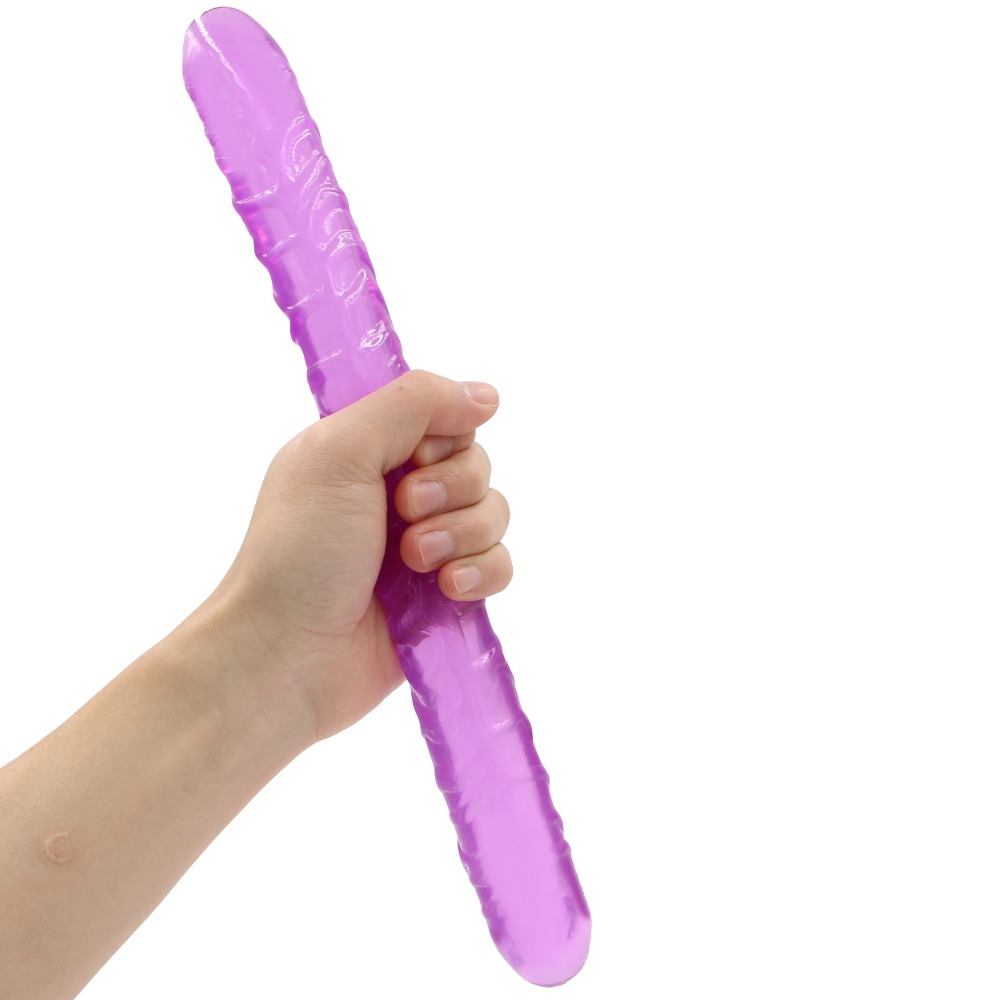 Dualended Realistic Dildo Mini Vibrator Womens Pleasure Sex Toys Lesbian Adult Dildos - 11