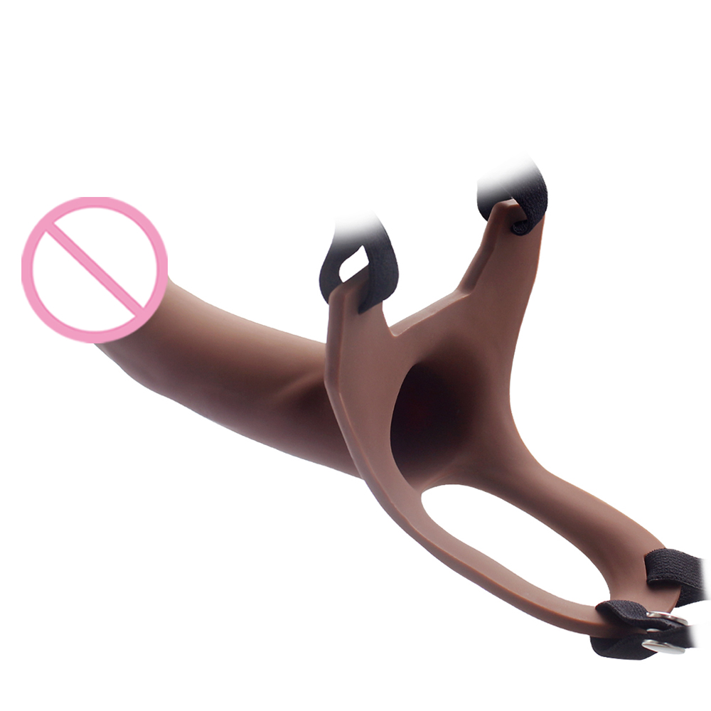 7 Inch Realistic Strapon Dildo With Adjustable Panties For Men Lesbian Couples Big Extender Adult Sex Toy - 4