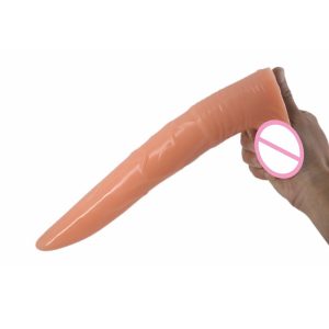Ass Insert Deer Testicle Dildo Fruit Vegetable Design A Piece Of Anal Long Insertable Animal Penis For Sex Fantasy - 2