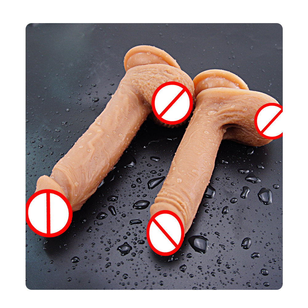 Ultrarealistic Skinlike Large Dildo With Suction Cup For Women Flexible Wearable Bodysafe Masturbation Sex Toy - 2
