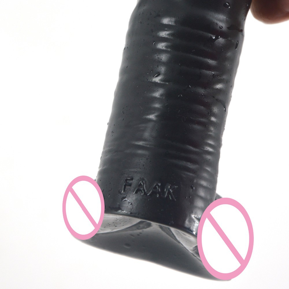 Quality Deer Testicle Dildo Exotic Animal Penis Design For Erotic Anal Fantasy Long Insertable Sex Toy - 9
