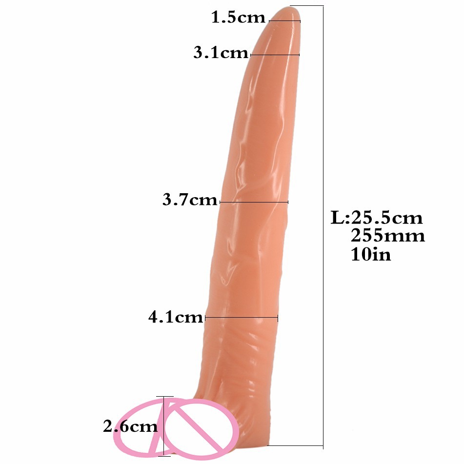 Quality Deer Testicle Dildo Exotic Animal Penis Design For Erotic Anal Fantasy Long Insertable Sex Toy - 1