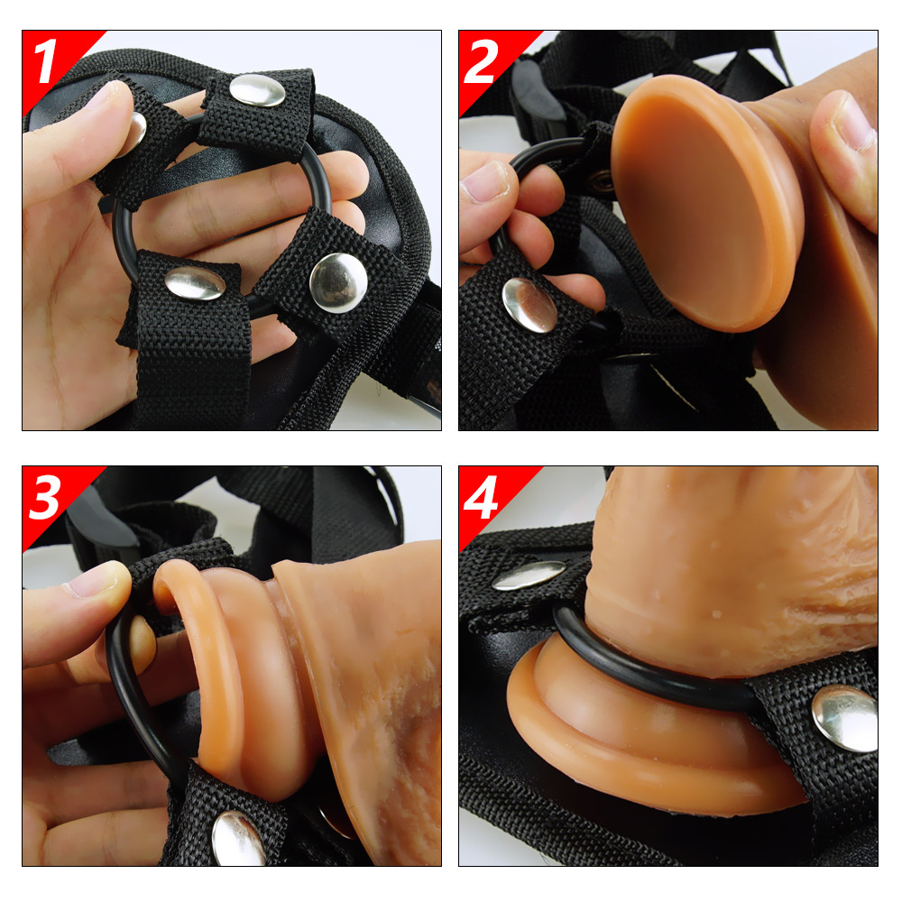 Ultrarealistic Skinlike Large Dildo With Suction Cup For Women Flexible Wearable Bodysafe Masturbation Sex Toy - 7