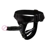Soft Lesbian Strapon Harness Double Dildo Silicone Strap On Cock Realistic Penis Adult Sex Toys For Woman Intimate Products
