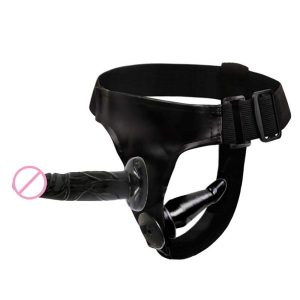 Soft Lesbian Strapon Harness Double Dildo Silicone Strap On Cock Realistic Penis Adult Sex Toys For Woman Intimate Products