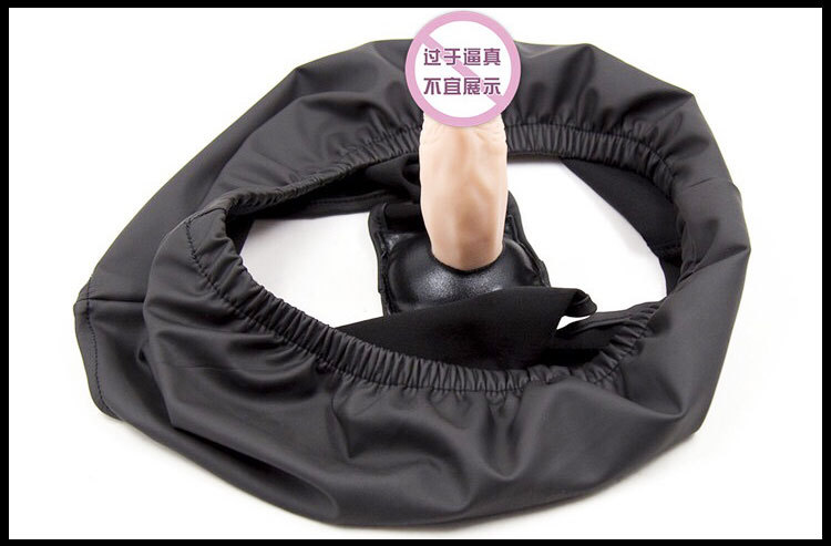 Silicone Dildo Panties Female Chastity Belt Device Wearable Masturbation Underwear With Vaginal Plug For Women - 6