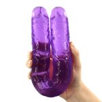 Long Double Ended Dildo Realistic Penis Flexible Dick Adult Sex Toys For Woman Lesbian Couples Vagina Anal Penetration Products - 3