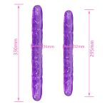Long Double Ended Dildo Realistic Penis Flexible Dick Adult Sex Toys For Woman Lesbian Couples Vagina Anal Penetration Products - 2