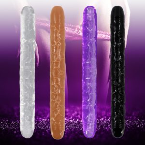 Long Double Ended Dildo Realistic Penis Flexible Dick Adult Sex Toys For Woman Lesbian Couples Vagina Anal Penetration Products