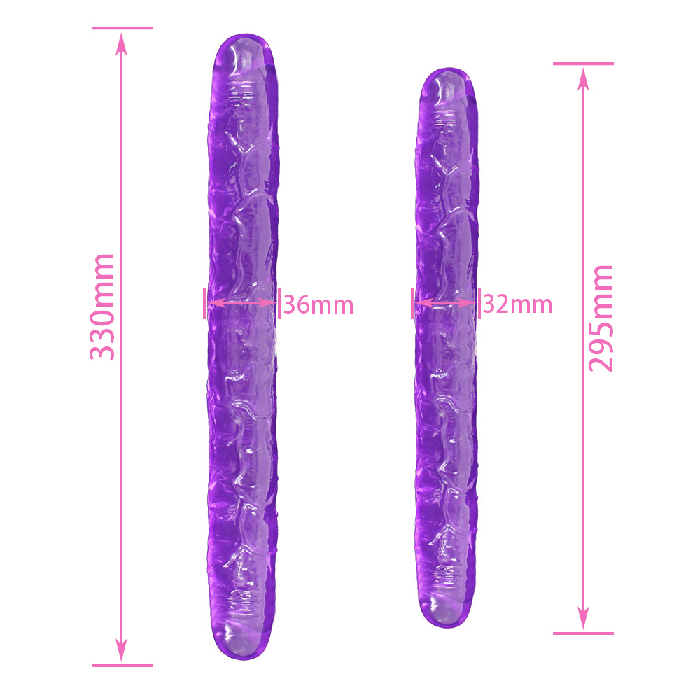 Doubleended Realistic Dildo For Women Flexible Adult Toy For Lesbian Couples Vagina And Anal Play - 2