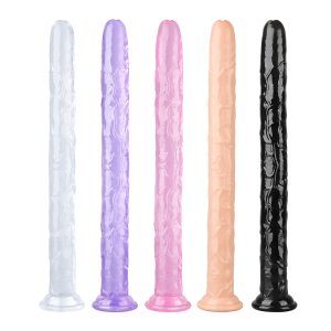 Super Long Realistic Penis Strap On Dildos With Suction Cup Soft Jelly Cock For Lesbian G Spot Clitoris Stimulator Sex Toy