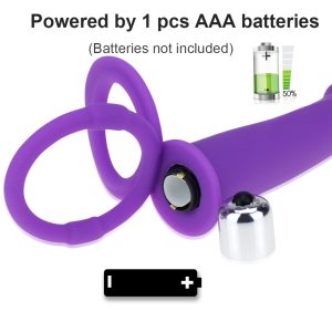 Double Vibrator 10 Speed Penis Strapon Dildo Strap On Anal Plug For Man Adult Sex Toys Beginner - 2