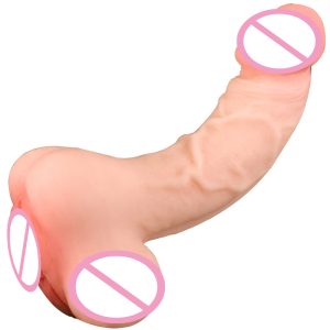 Realistic Dildo Penis Extender Sleeve Real Pussy Vagina Fake Ass Gay Sex Toy For Men Masturbator Dick Toys Couple - 3