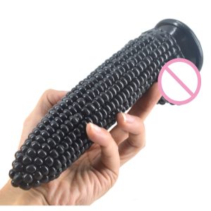 Big Dildo Suction Cup Fake Penis Corn Dick Sex Toys For Women Particle Surface Vagina Stimulate Beads Anal Shop - 2