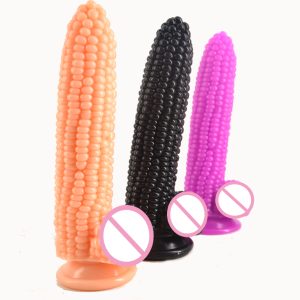 Big Dildo Suction Cup Fake Penis Corn Dick Sex Toys For Women Particle Surface Vagina Stimulate Beads Anal Shop