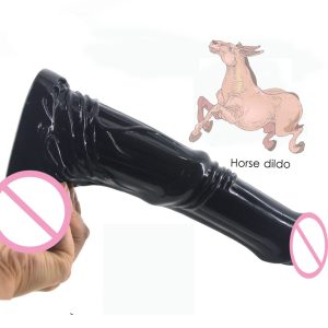Big Animal Dildo Pony Horse Artificial Penis Realistic Sex Toys For Women Erotic Masturbation Dick Anal Plug - 2