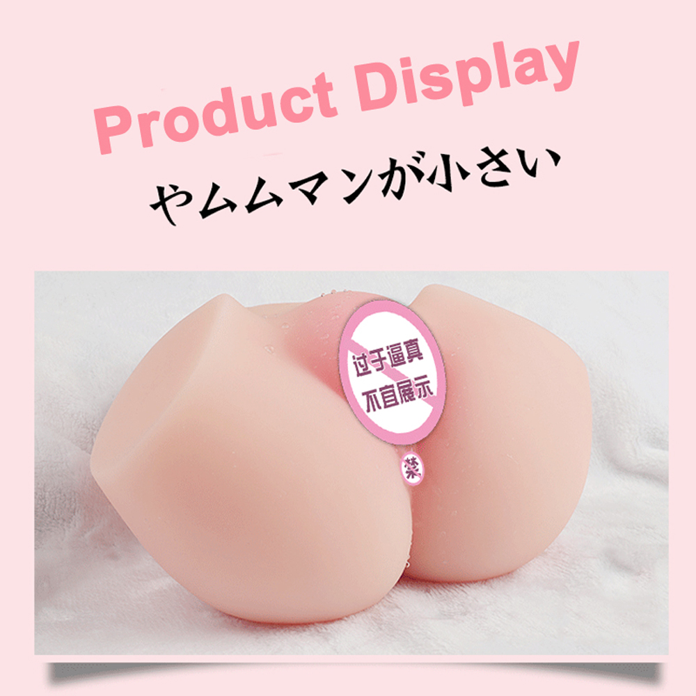 3d Silicone Male Masturbator Realistic Vagina Big Ass Sex Doll Sensual Adult Toy For Men - 3